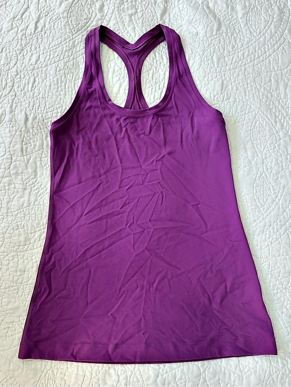 Lululemon Cool Racerback Purple Tank Top
